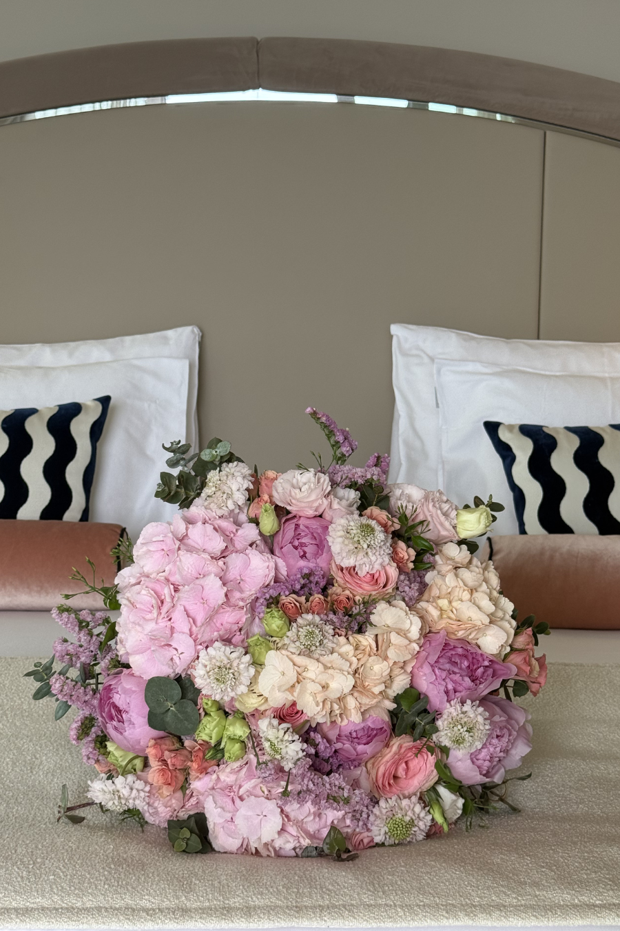 Bouquet ton rosé M