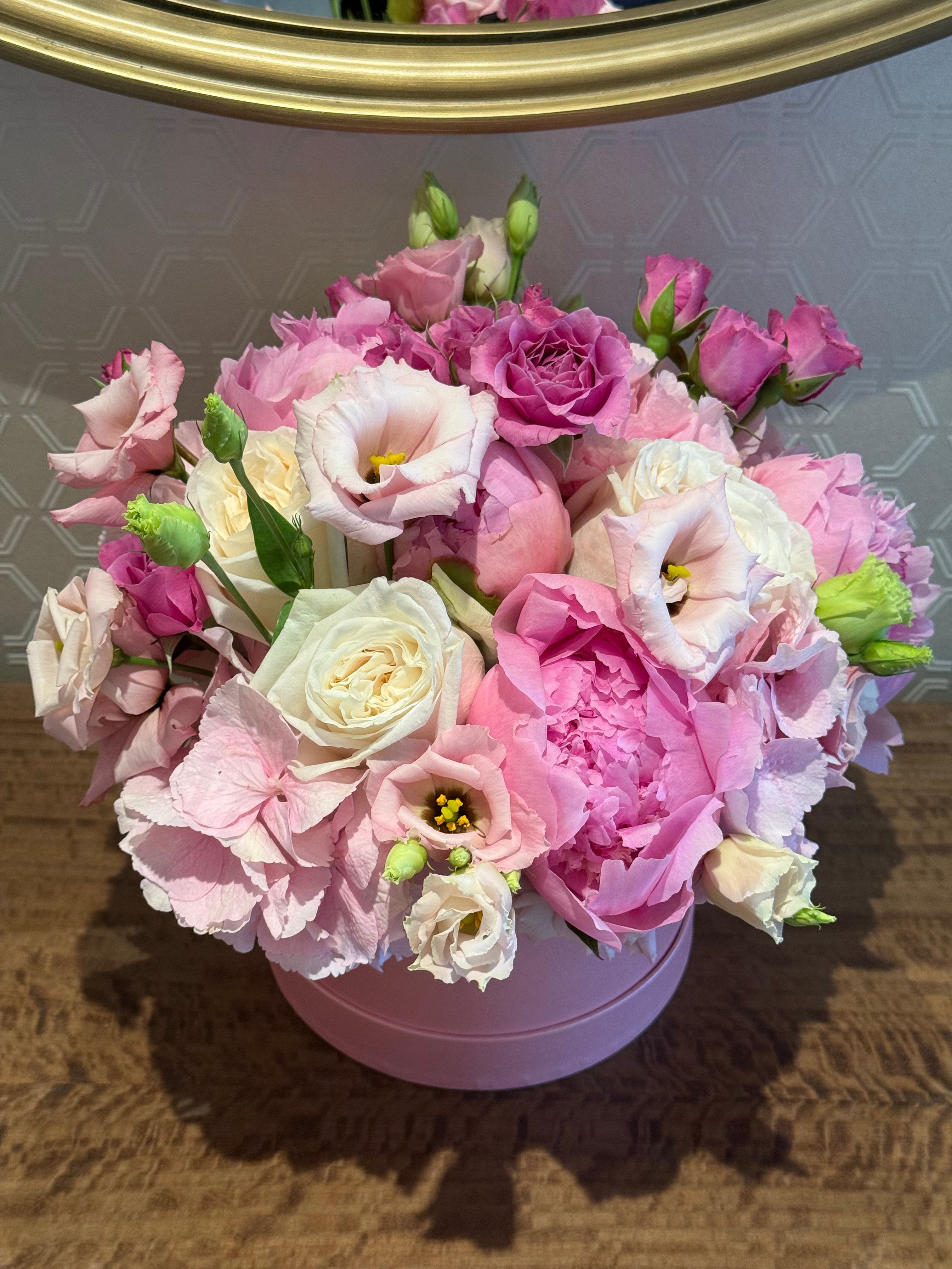 Boite création fête des mères Rose S