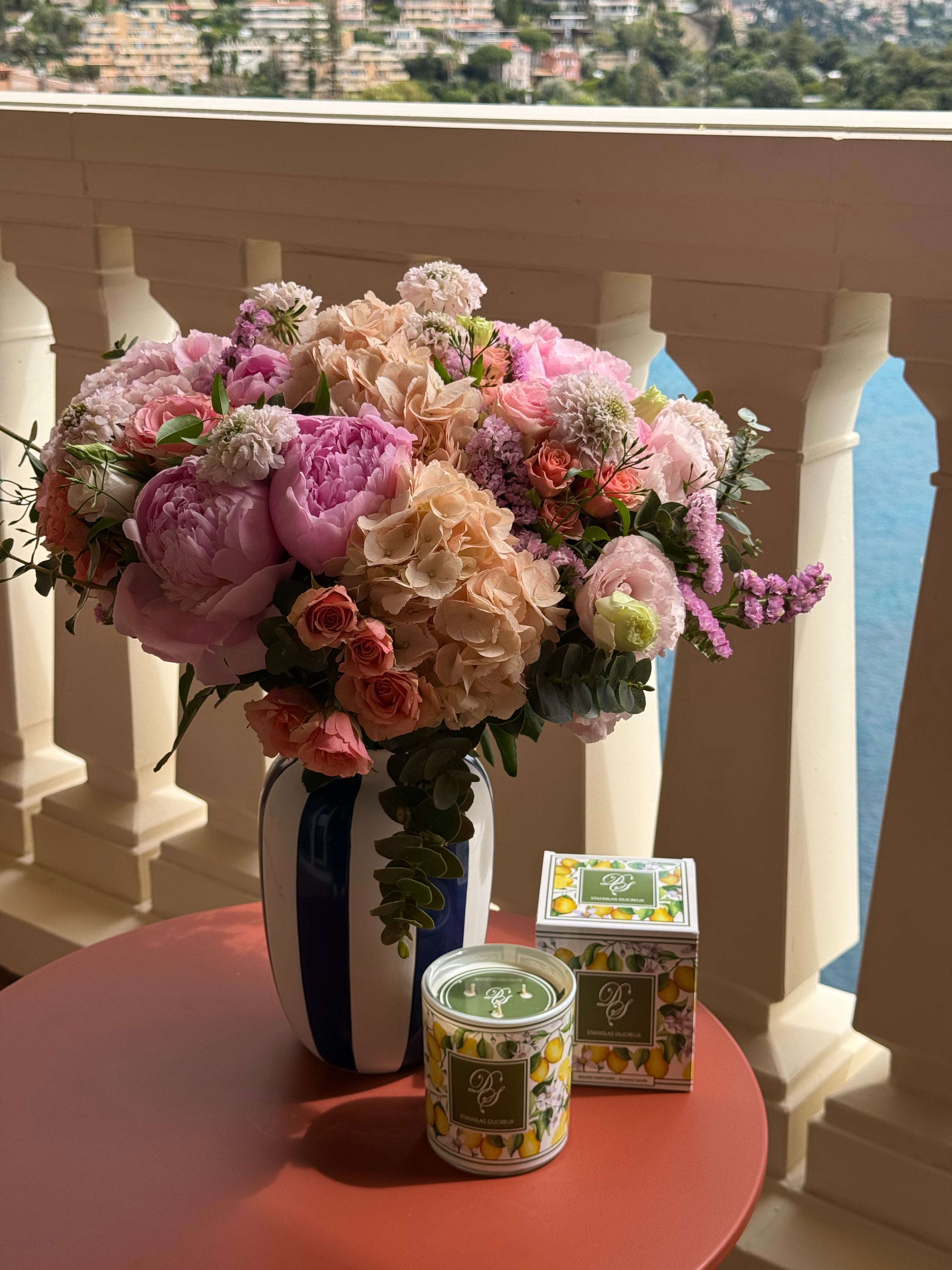 Bouquet ton rosé fête des mères