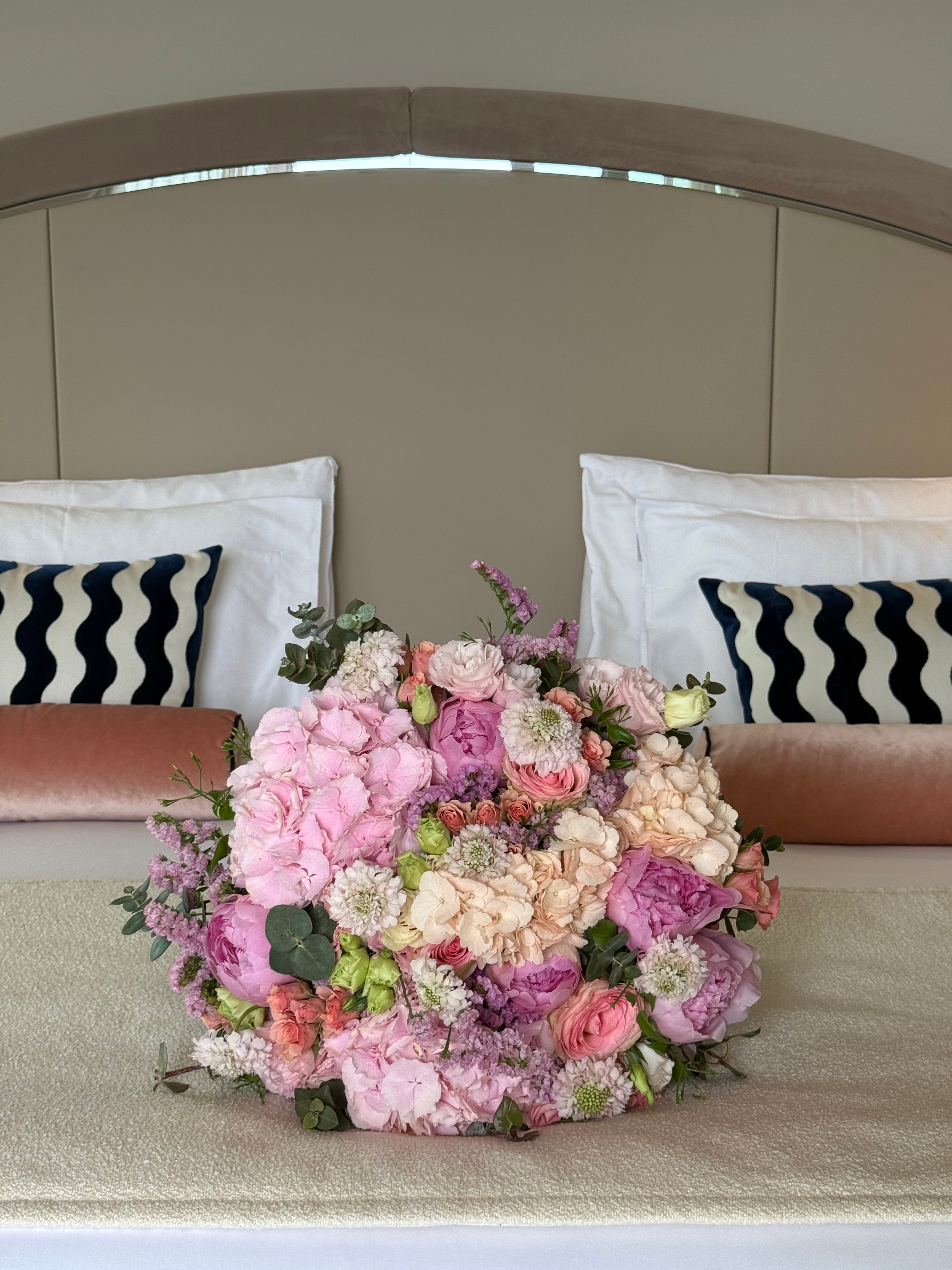 Bouquet ton rosé fête des mères