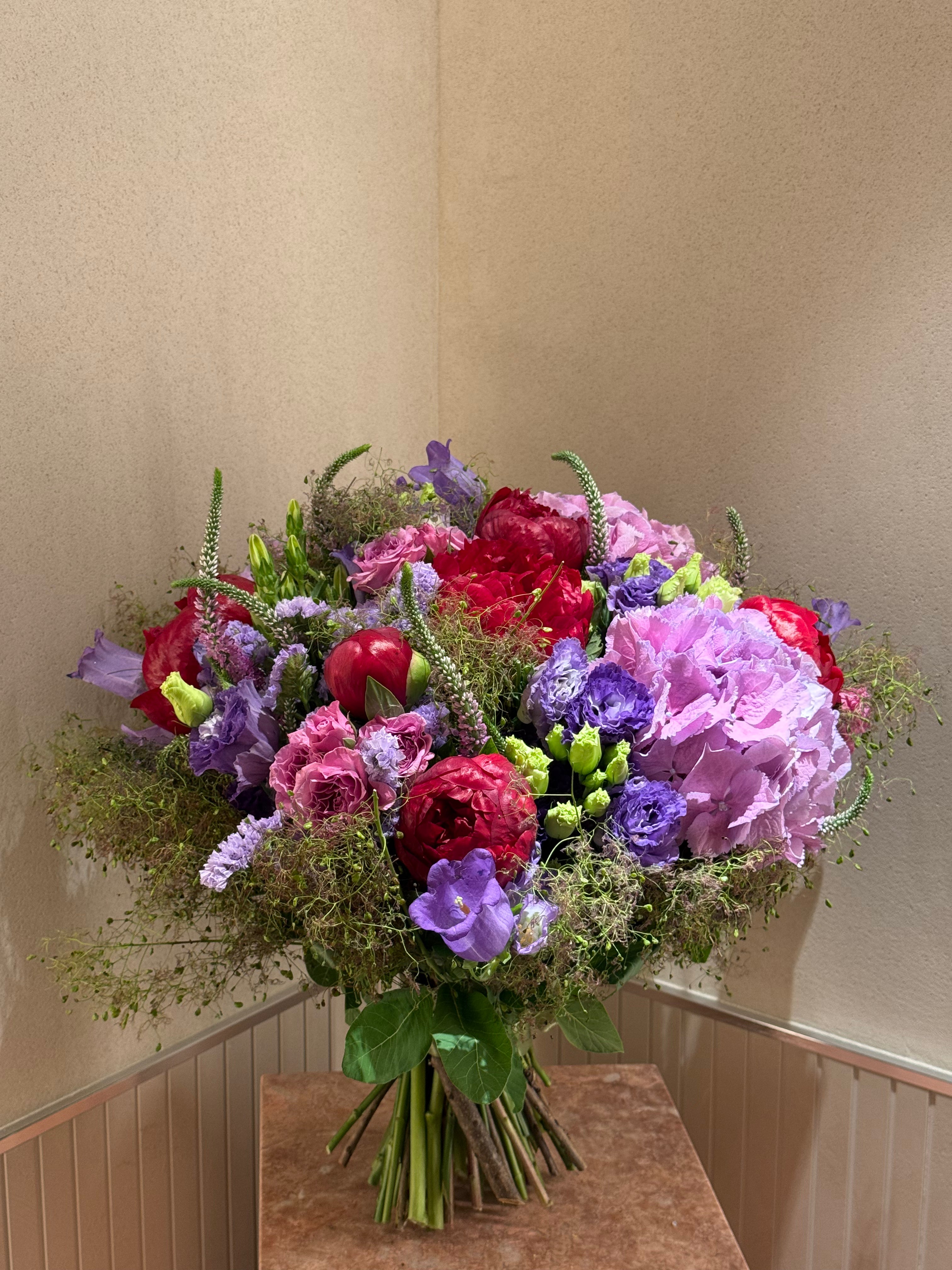 Bouquet Violet & Framboise