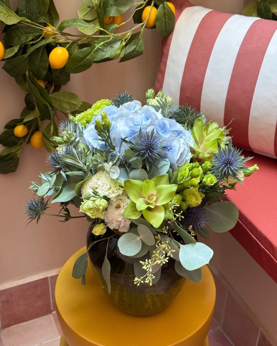 Bouquet bleu M